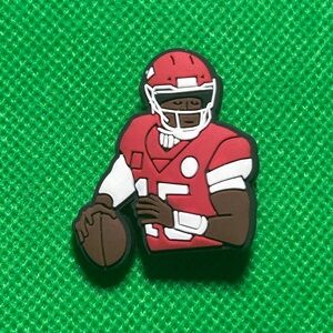 🌼 (5/$10 or 10/$15) NEW “NFL” Fun Croc Charm Collection I ❤️ Kansas City Chiefs